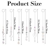 cod Suncatcher Crystal for Window Hanging Sun Catcher Wind chimes Rainbow Crystal Prisms Decor for H