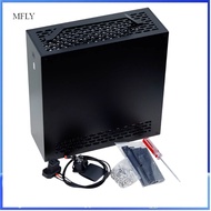 2025 new Spot Lzmod mini A24-V5 2.0 dual slot single display 1u power supply itx chassis double-side