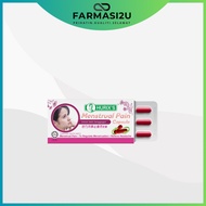 HURIX'S Menstrual Pain Caps 30 Capsules | Ubat Senggugut Tradisional | Period Cramps Relief | Legaka