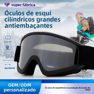 Column Surface Ski Goggles Double Layer Anti-Fog Ski Goggles Windproof Snow Goggles Goggles