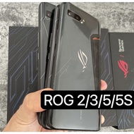 Global Rom Asus Used Phone ROG 2/3/5/5S Gaming Phone 4G 5G Game Phone 128GB Good Condition Moblie Phone