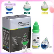 [hufgymtd] Fish Tank CO2 Diffuse Glass Drop Checker For Co2 Monitor glass drop checker PH
