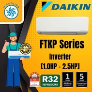 [DAIKIN NEW MODEL] Daikin R32 Inverter FTKP-Series 5 Star Standard Inverter Air Cond