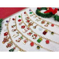 Handmade Cute Xmas Charms Dangle Bracelets | Gift For Her