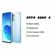 Oppo Reno 6 5g Ram 8/128Gb Second