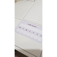 Habit tracker stickers, contents 12