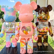 Be @ rbrick Ornaments ABS Shutdown Can Sound Home Decorations Figure Gifts Violent Bear Building Blo