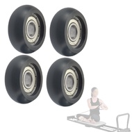 Ready Stock 4pcs Gym Equipment Roller Wheels Rowing Machines Rollers Guide wheel 32X12x8mm