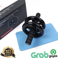 AB WHEEL/AB ROLLER DOUBLE WHEEL/ SIT UP EQUIPMENT GYM EQUIPMENT 1601 BONUS MATTRESS LVHKS000
