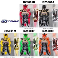 *DEMAK EVO-ZR 110 (2) BLACK RED GREEN ORANGE YELLOW COVER SET WITH BUBBLE WRAP PROTECTION