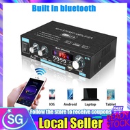 【Ready stock】AK35 800W Bluetooth 5.0 Audio Power Amplifier 2 Channel Stereo Receiver with Remote Con