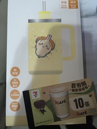 Usagi現貨 Chiikawa 7-11系列保溫杯 連10張咖啡卷