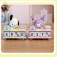 GOGOUP Sanrio Desk Calendar, Decorative Model Cute Kouromi Desk Decoration,  Sanrio Cute Desktop Calendar