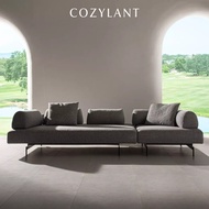 Cozylant Canyon Fabric Sofa / Armless Modular Sofa Bed / 1 Seater Sofa / 3 Seater Sofa / 5 Seater Sofa / Grey / Italian