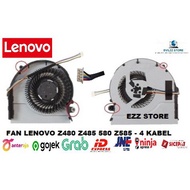 Fan LENOVO IDEAPAD Z480 Z485 Z580 Z585 FALZ200EPA 054837L1s 36LZ2TMLVB0 36LZ2TMLV90 4PIN New Cable