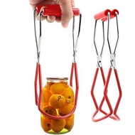 Canning Jar Lifter-Canning Tongs- Safely Remove Any Size Canning Jar from Boiling Water-Quality Stai