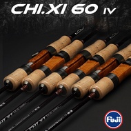 【TRAINFIS】FUJI UL 1.55ม./1.68ม./1.8ม. 2-6LB คันเบ็ดสปินนิ่งยืดหยุ่นน้ำหนักเบามือจับไม้คันเบ็ดตกปลา J