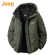 Jeep | เสื้อโค้ทชายกันลม อบอุ่น ป้องกันความหนาวด้วยขนเป็ด