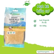 Just Organik Organic Peeled Millet 500g - Organic Foxtail Millet