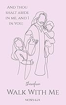 Walk With Me Journal Pink Color: 2026 LDS Youth Theme | Composition Notebook Planner | Cute Young Me