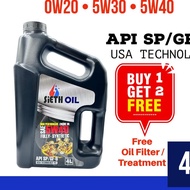 SIETH FULLY SINTETIK MINYAK HITAM(4L) API SP/GF-6 0W20/ 5W30/5W40 KERETA PROTON PERODUA TOYOTA HYUND