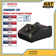 Bosch GAL 12V-40 Professional Charger 12V Battery Charger Fast Charging Profesional Pengecas Bateri 