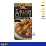 S&amp;b Golden Curry Sauce 92gr - Japanese Curry Sauce 5 Servings - Hot