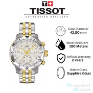 Tissot T067.417.22.031.01 Men's PRS 200 Chronograph Steel Watch (2 Toned) T0674172203101