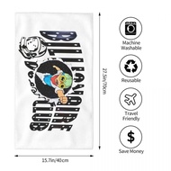 Billionaire Boys Club logo (5) Absorbent Square Face Towel Array Superfine Fiber Towel Running Fitne