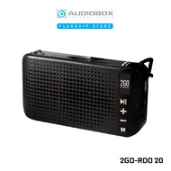 Audiobox 2GO RDO-20 Bluetooth Portable Speaker with Mic | Solar Charging