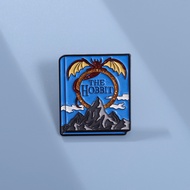 The Hobbit Book Enamel Pin Brooches Novel Tolkien Brooch Pins Lapel Badges Cartoon Jewelry Gift for 