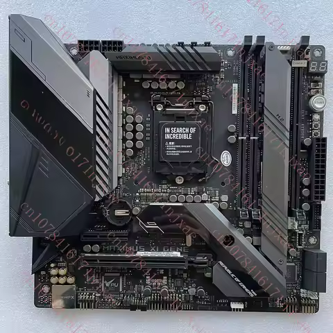 FOR ASUS ROG Maximus XI Gene Motherboard Support M11G Z390 LGA1151 DDR4 32GB.