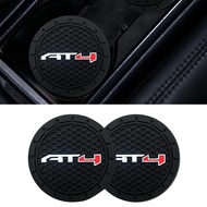 2Pcs Alas Cawan Kereta untuk GMC Sierra Yukon Acadia AT4 Aksesori Auto Anti Gelincir Alas Cawan Sisi