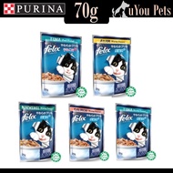 Felix Adult Cat Wet Food (1 x 70g) - Cat Food / Wet Food / Pet Food
