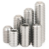 M2 M2.5 M3 M4 M5 M6 M8 Variety of Length 304 Stainless Steel Hex Hexagon Socket Allen Cup Point Grub