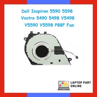 Dell Inspiron 5590 5598 Vostro 5490 5498 V5498 V5590 V5598 P88F CPU Fan