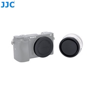 JJC E-Mount Body Cap and Rear Lens Cap Kit for Sony FX30 FX3 ZV-E10 A7IV A6000 A6100 A6300 A6400 A65