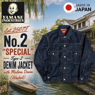 YAMANE INDUSTRIES Lot.2507T No.2 "SPECIAL" Type-2 Denim Jacket with Modern Denim (Washed)