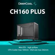 Deepcool CH160 Plus Black M-ATX Computer Case