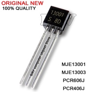 100pcs MJE13001 MJE13003 PCR606J PCR406J 13001 13003 R606 R406 606j 406j TO-92 MAC97A6 MAC97A8 MCR10