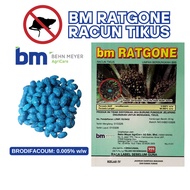 bm Behn Meyer Ratgone Rodenticides Umpan Racun Tikus Ubat Tikus Brodifacoum 0.005% 5KG/10KG/20KG