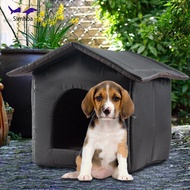 [Simhoa] Stray Cats Shelter Weatherproof Puppy Kitten Pet Supplies Outdoor Feral Cats Warm House