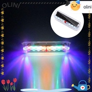 OLINI Warning LED Light, Plastic Waterproof Car Anti-tailgating Blinker Light, High Quality No Wirin
