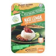 Bundle of 2 boxes-Ready to eat plant based instant food Food Nasi Lemak with Anchovies Sambal with steamed rice