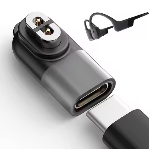 Magnetic Charger Converter Charger Type C Charging Adapter USB C for Shokz Charging Cable Adapter fo