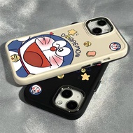Creative and Cute Doraemon Pattern Phone Case Compatible for IPhone11 12 13 14 15 Pro Max 7 8 Plus X XR XS MAX SE 2020 Luxury Soft Shockproof Case