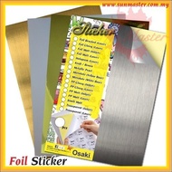 A4 Laser Sticker | Foil Sticker | Silver Sticker | Gold Sticker | Hologram Sticker | Polyester Sticker - Laser Printer
