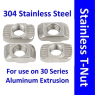 304 Stainless Steel T Nut for Aluminium Extrusion ️ T-Nut ️ TNut ️ 3030 Aluminium Extrusion