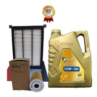 KIA CARNIVAL 2.2 DIESEL 16y -19y , SORENTO UM 2.2 DIESEL AIR FILTER + OIL FILTER + KOYOMA 5W30 SEMI 