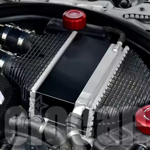 OiOMOTORS M Style Aluminum Intercooling Charge Cooler Cover Shell for BMW F87 M2 Competition F80 M3